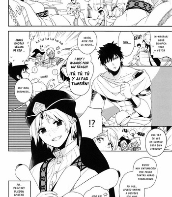 [DalcRose/ Moshi] Magi dj – Kudaranai no wa Zenbu Anata no sei da!! [Esp] – Gay Manga sex 7