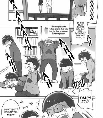 [YACHI (Chiya)] Osomatsu-san dj – God Karamatsu wa KamiMatsu o Keseru hazu!! [Eng] – Gay Manga sex 4