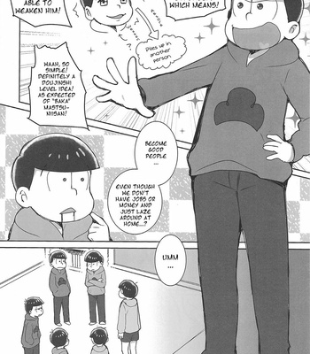 [YACHI (Chiya)] Osomatsu-san dj – God Karamatsu wa KamiMatsu o Keseru hazu!! [Eng] – Gay Manga sex 5