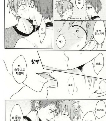 [Multi Dennou◎ (Tatsuma Chima)] Motto kikasete? – Kuroko no Basuke dj [kr] – Gay Manga sex 7