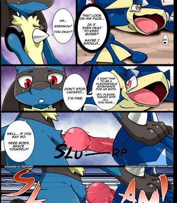 [Kivwolf (colored by ReDoXX)] Tongue tied – Pokémon dj [Eng] – Gay Manga sex 20