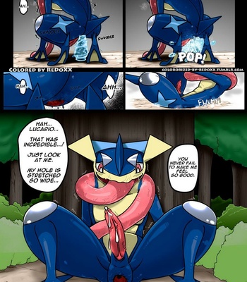 [Kivwolf (colored by ReDoXX)] Tongue tied – Pokémon dj [Eng] – Gay Manga sex 11