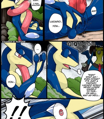 [Kivwolf (colored by ReDoXX)] Tongue tied – Pokémon dj [Eng] – Gay Manga sex 12