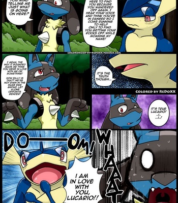 [Kivwolf (colored by ReDoXX)] Tongue tied – Pokémon dj [Eng] – Gay Manga sex 14