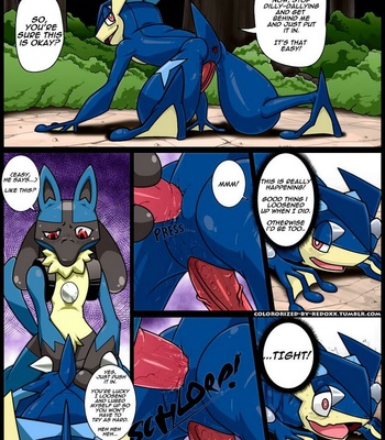 [Kivwolf (colored by ReDoXX)] Tongue tied – Pokémon dj [Eng] – Gay Manga sex 18
