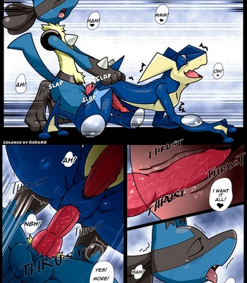 [Kivwolf (colored by ReDoXX)] Tongue tied – Pokémon dj [Eng] – Gay Manga sex 21