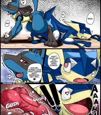 [Kivwolf (colored by ReDoXX)] Tongue tied – Pokémon dj [Eng] – Gay Manga sex 25