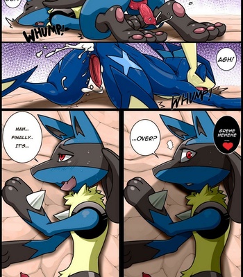 [Kivwolf (colored by ReDoXX)] Tongue tied – Pokémon dj [Eng] – Gay Manga sex 29