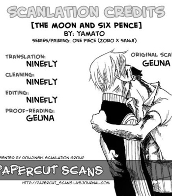 [Ichioku (HAGA Inochi)] One Piece dj – The Moon and Six Pence [Eng] – Gay Manga sex 2