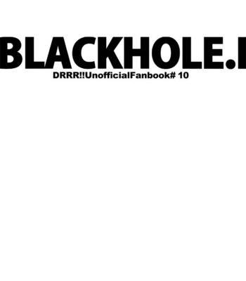 [DUDE (user)] Durarara!! dj – Black Hole 1 [Eng] – Gay Manga sex 3