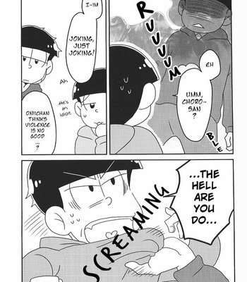 [Hydroscope (MIZUNO Yuki)] Osomatsu-san dj – 1+3 de Pekematsu [Eng] – Gay Manga sex 10