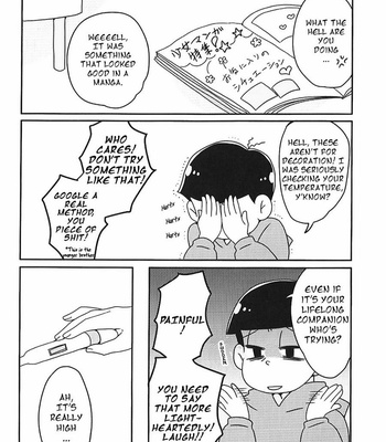 [Hydroscope (MIZUNO Yuki)] Osomatsu-san dj – 1+3 de Pekematsu [Eng] – Gay Manga sex 5