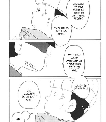 [Hydroscope (MIZUNO Yuki)] Osomatsu-san dj – 1+3 de Pekematsu [Eng] – Gay Manga sex 22