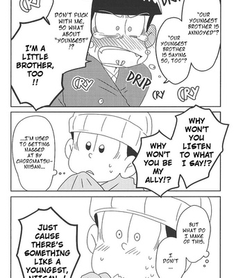 [Hydroscope (MIZUNO Yuki)] Osomatsu-san dj – 1+3 de Pekematsu [Eng] – Gay Manga sex 23