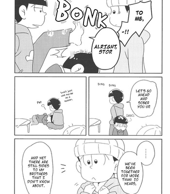 [Hydroscope (MIZUNO Yuki)] Osomatsu-san dj – 1+3 de Pekematsu [Eng] – Gay Manga sex 24