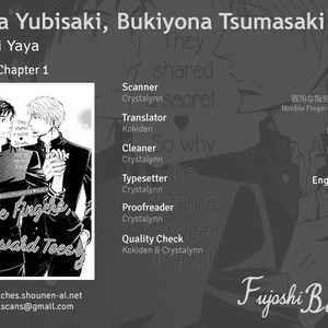 [SAKURAGI Yaya] Kiyona Yubisaki, Bukiyona Tsumasaki [Eng] – Gay Manga thumbnail 001