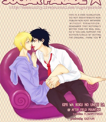 [KOSUMI Fujiko] Hetalia dj – Kimi wa Boku no Unmei da! [Eng] – Gay Manga sex 3