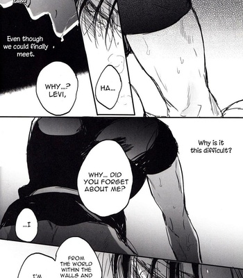[Melomelow/ Hyura] After Goodbye – First half – Attack on Titan dj [Eng] – Gay Manga sex 46