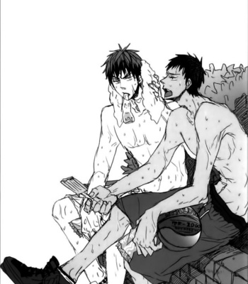 [KUD2 (Inugami Sukekiyo)] What the fuck are you looking at!! – Kuroko no Basuke dj [Eng] – Gay Manga sex 5
