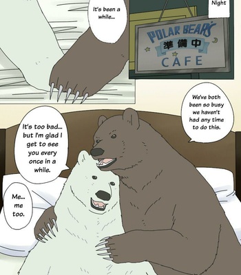 [Otousan (Otou)] Polar Bear and Grizzly Just Have Sex – Shirokuma Cafe dj [Eng] – Gay Manga sex 4