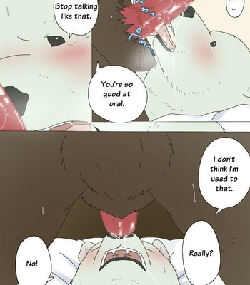 [Otousan (Otou)] Polar Bear and Grizzly Just Have Sex – Shirokuma Cafe dj [Eng] – Gay Manga sex 7