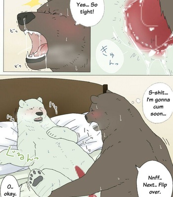 [Otousan (Otou)] Polar Bear and Grizzly Just Have Sex – Shirokuma Cafe dj [Eng] – Gay Manga sex 12