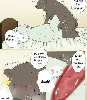 [Otousan (Otou)] Polar Bear and Grizzly Just Have Sex – Shirokuma Cafe dj [Eng] – Gay Manga sex 13