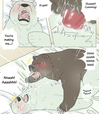 [Otousan (Otou)] Polar Bear and Grizzly Just Have Sex – Shirokuma Cafe dj [Eng] – Gay Manga sex 14