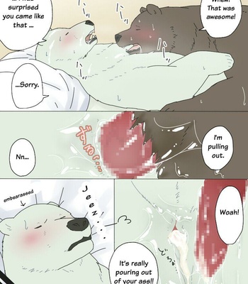 [Otousan (Otou)] Polar Bear and Grizzly Just Have Sex – Shirokuma Cafe dj [Eng] – Gay Manga sex 15