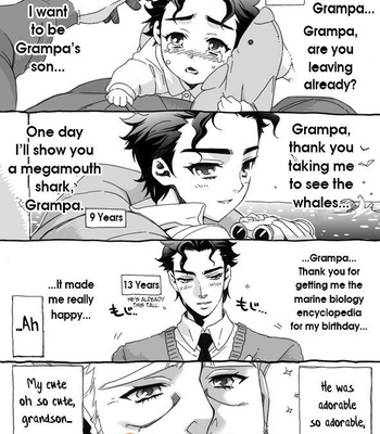 [Nanae Chrono] Grandson loves his Grandfather too much – JoJo’s Bizarre Adventure dj [Eng] – Gay Manga sex 3