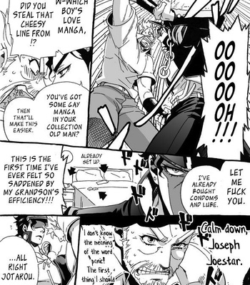 [Nanae Chrono] Grandson loves his Grandfather too much – JoJo’s Bizarre Adventure dj [Eng] – Gay Manga sex 7