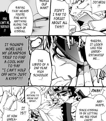 [Nanae Chrono] Grandson loves his Grandfather too much – JoJo’s Bizarre Adventure dj [Eng] – Gay Manga sex 20