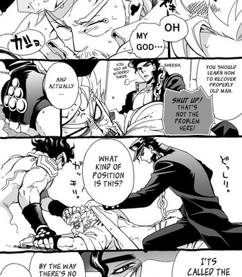 [Nanae Chrono] Grandson loves his Grandfather too much – JoJo’s Bizarre Adventure dj [Eng] – Gay Manga sex 24
