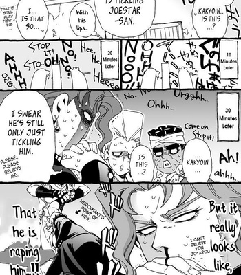 [Nanae Chrono] Grandson loves his Grandfather too much – JoJo’s Bizarre Adventure dj [Eng] – Gay Manga sex 30