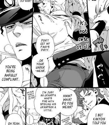 [Nanae Chrono] Grandson loves his Grandfather too much – JoJo’s Bizarre Adventure dj [Eng] – Gay Manga sex 61