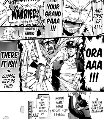 [Nanae Chrono] Grandson loves his Grandfather too much – JoJo’s Bizarre Adventure dj [Eng] – Gay Manga sex 74