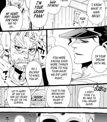 [Nanae Chrono] Grandson loves his Grandfather too much – JoJo’s Bizarre Adventure dj [Eng] – Gay Manga sex 76