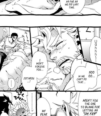 [Nanae Chrono] Grandson loves his Grandfather too much – JoJo’s Bizarre Adventure dj [Eng] – Gay Manga sex 90