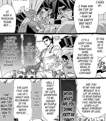 [Nanae Chrono] Grandson loves his Grandfather too much – JoJo’s Bizarre Adventure dj [Eng] – Gay Manga sex 95