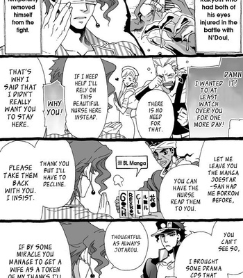 [Nanae Chrono] Grandson loves his Grandfather too much – JoJo’s Bizarre Adventure dj [Eng] – Gay Manga sex 125