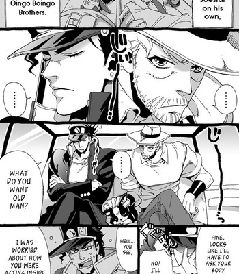 [Nanae Chrono] Grandson loves his Grandfather too much – JoJo’s Bizarre Adventure dj [Eng] – Gay Manga sex 130