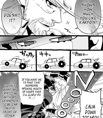 [Nanae Chrono] Grandson loves his Grandfather too much – JoJo’s Bizarre Adventure dj [Eng] – Gay Manga sex 132