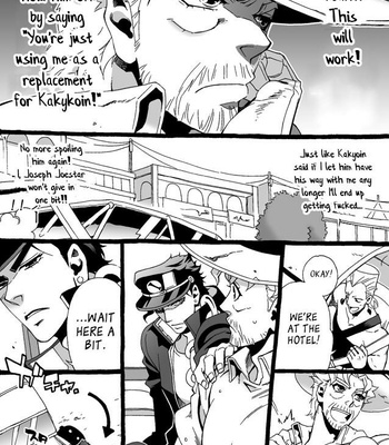 [Nanae Chrono] Grandson loves his Grandfather too much – JoJo’s Bizarre Adventure dj [Eng] – Gay Manga sex 134