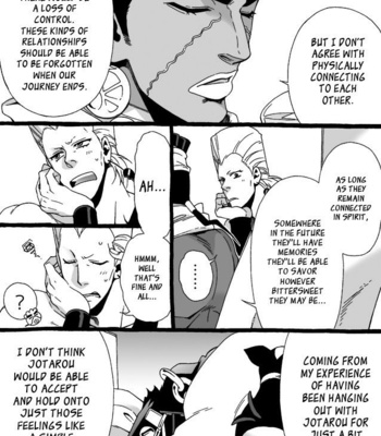[Nanae Chrono] Grandson loves his Grandfather too much – JoJo’s Bizarre Adventure dj [Eng] – Gay Manga sex 149