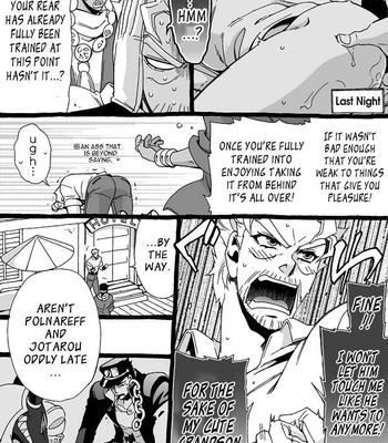[Nanae Chrono] Grandson loves his Grandfather too much – JoJo’s Bizarre Adventure dj [Eng] – Gay Manga sex 161