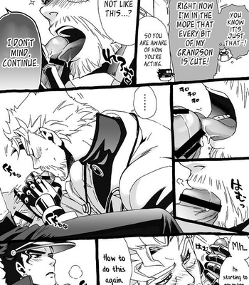 [Nanae Chrono] Grandson loves his Grandfather too much – JoJo’s Bizarre Adventure dj [Eng] – Gay Manga sex 171