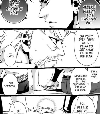 [Nanae Chrono] Grandson loves his Grandfather too much – JoJo’s Bizarre Adventure dj [Eng] – Gay Manga sex 201