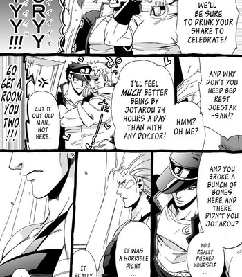[Nanae Chrono] Grandson loves his Grandfather too much – JoJo’s Bizarre Adventure dj [Eng] – Gay Manga sex 212