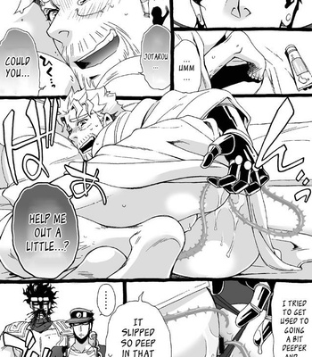 [Nanae Chrono] Grandson loves his Grandfather too much – JoJo’s Bizarre Adventure dj [Eng] – Gay Manga sex 232