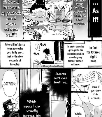 [Nanae Chrono] Grandson loves his Grandfather too much – JoJo’s Bizarre Adventure dj [Eng] – Gay Manga sex 264
